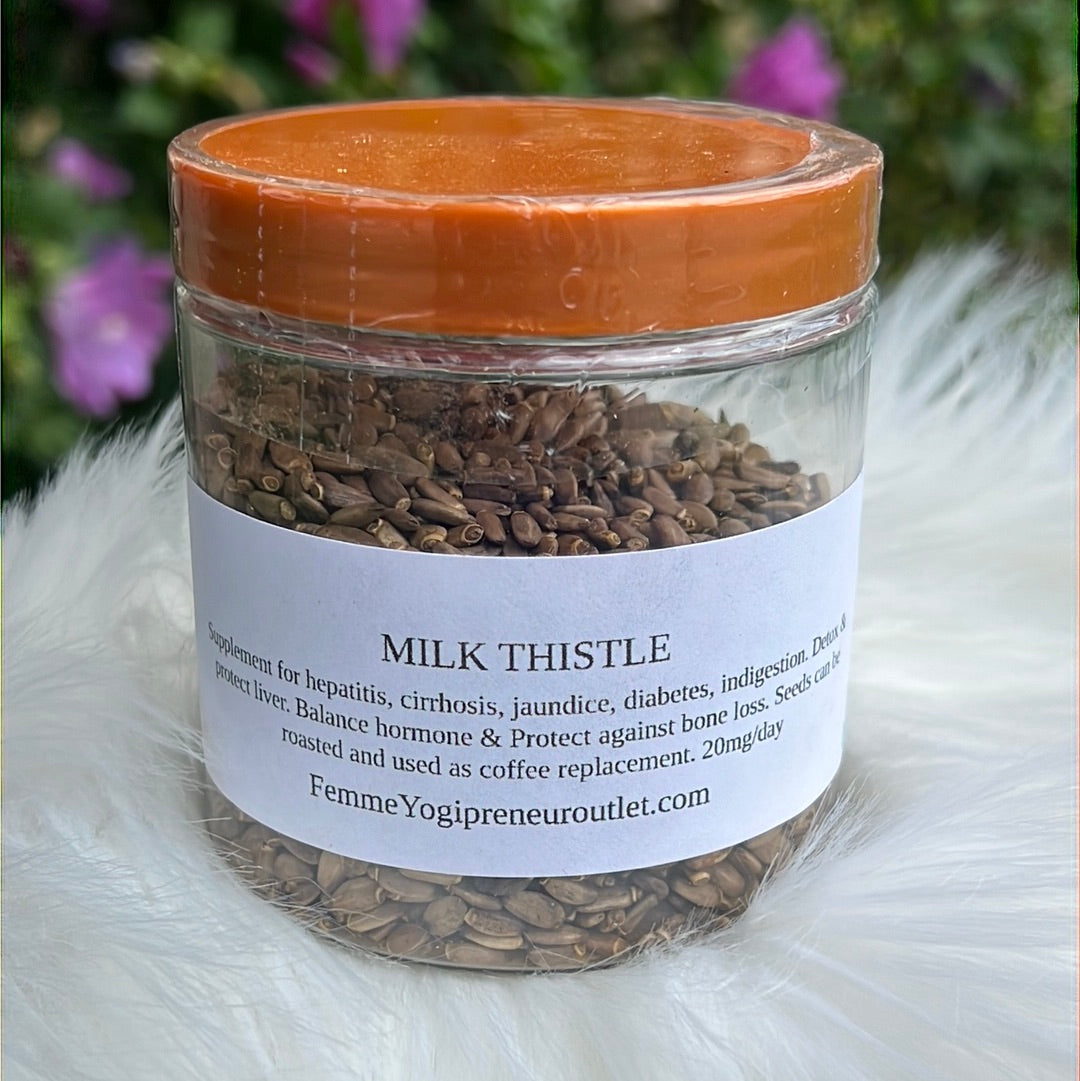 Whole Milk thistle seed