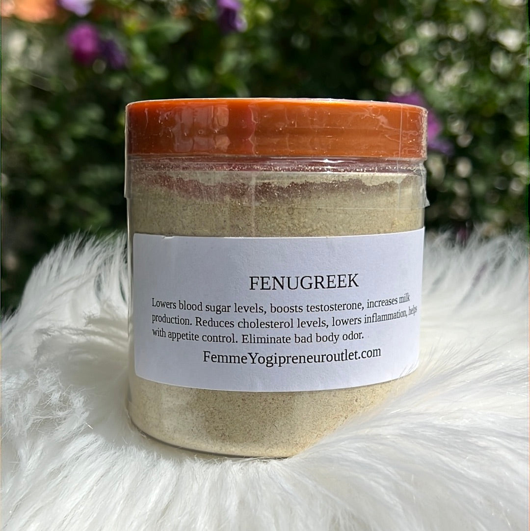 Fenugreek powder for milk production