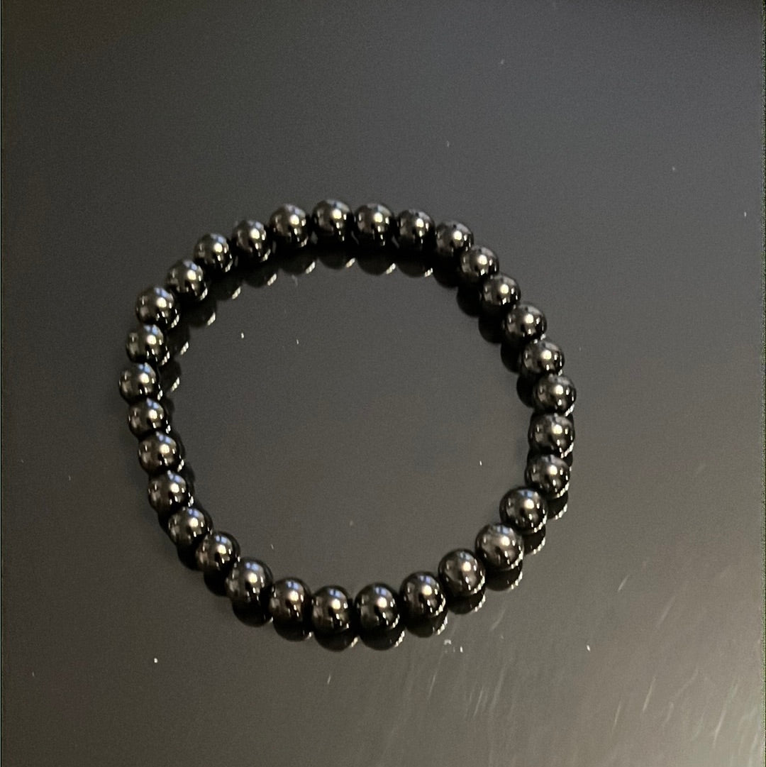 Black Agate Stone Bracelet