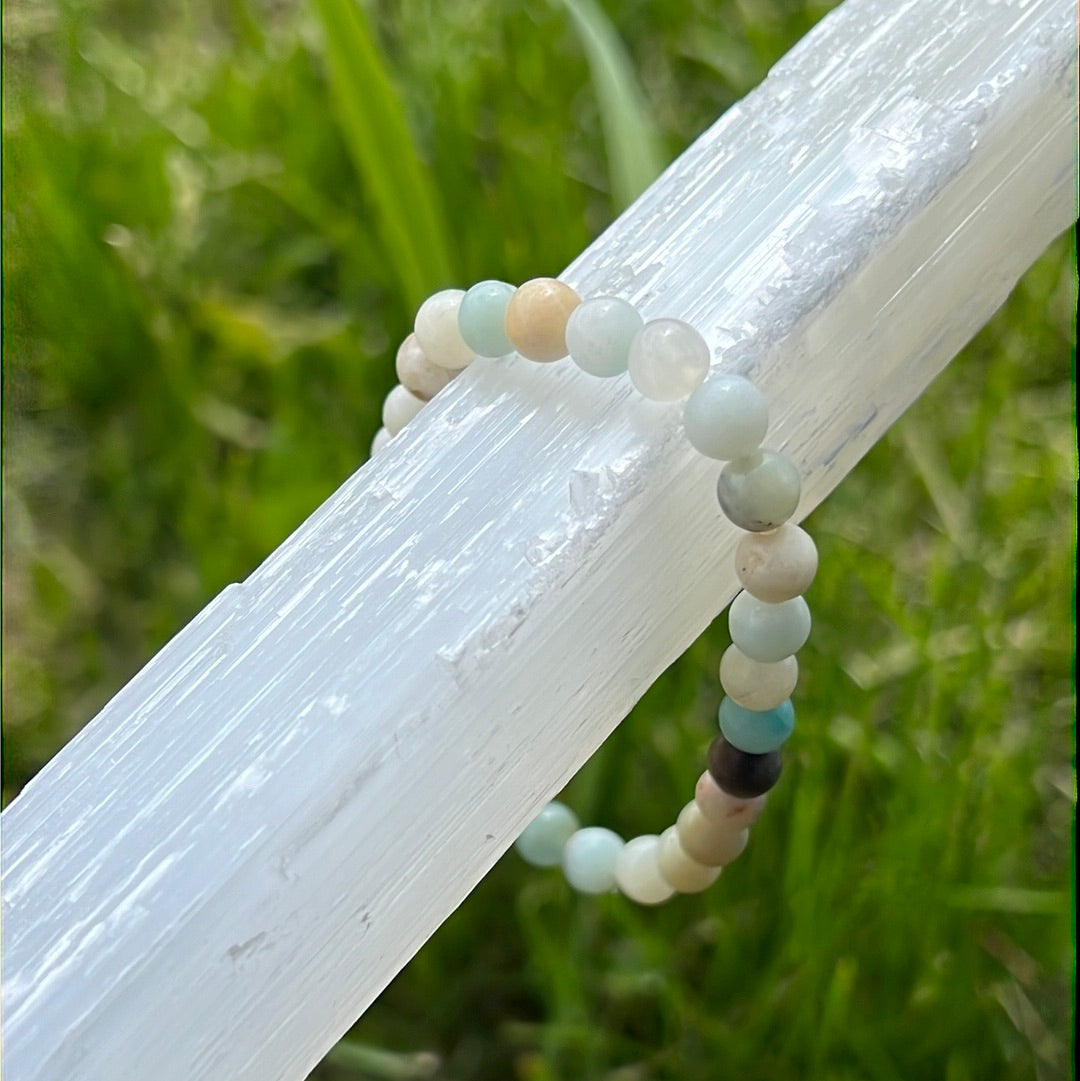 Mixed Amazonite Stone Bracelet