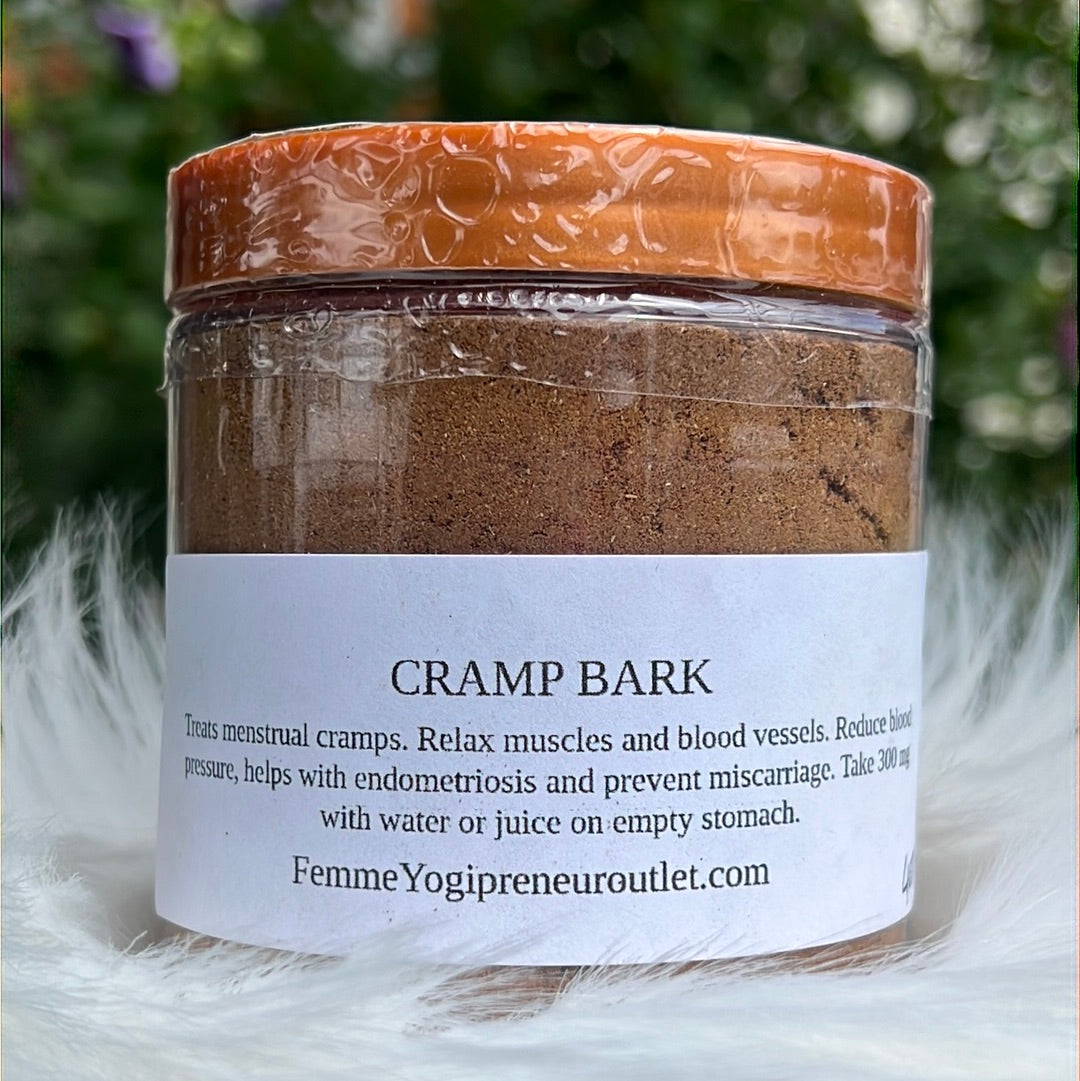 Wildcrafted Cramp Bark Powder for menstrual cramps