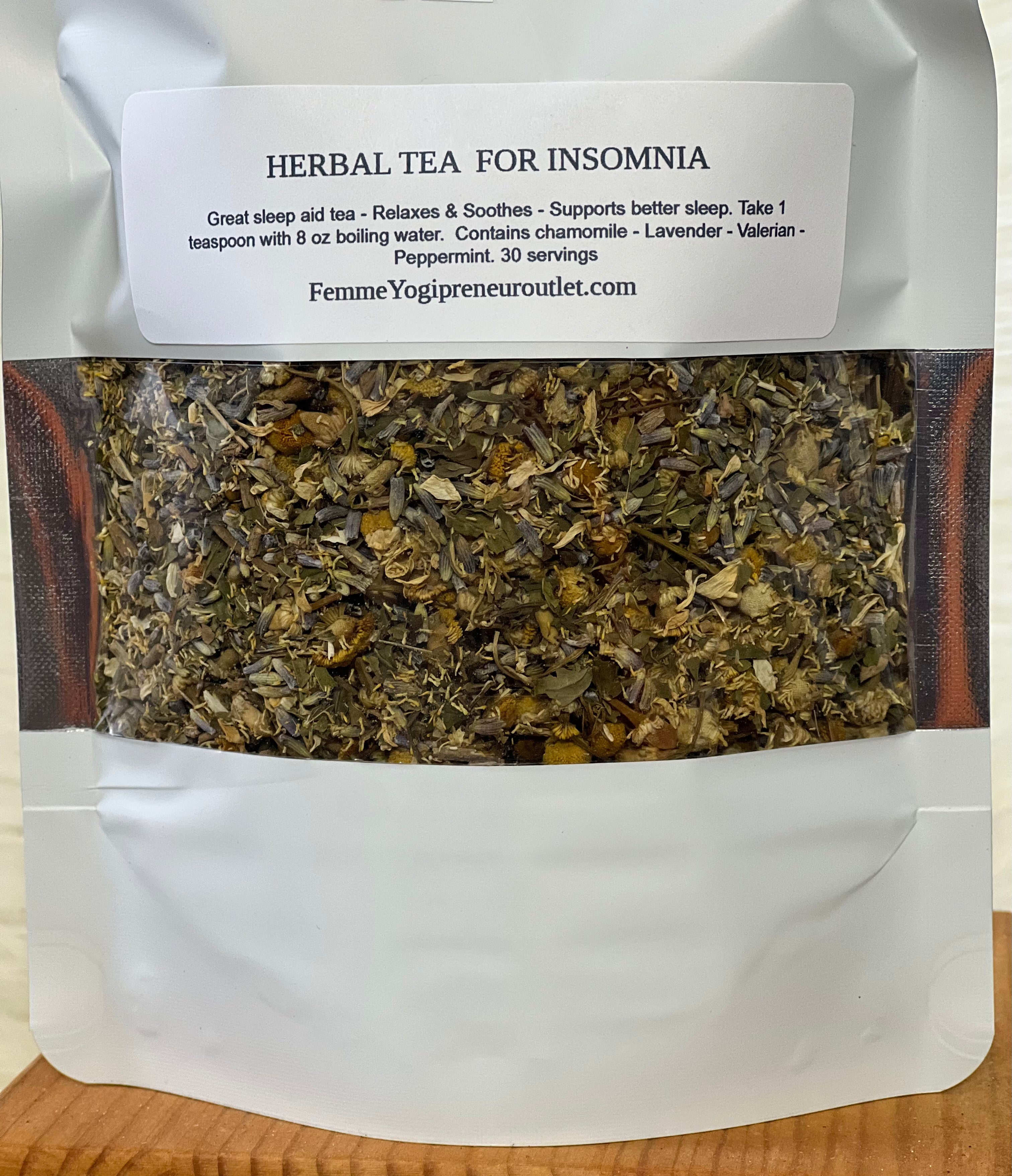 Herbal Tea for Insomnia - Sleep aid Blend