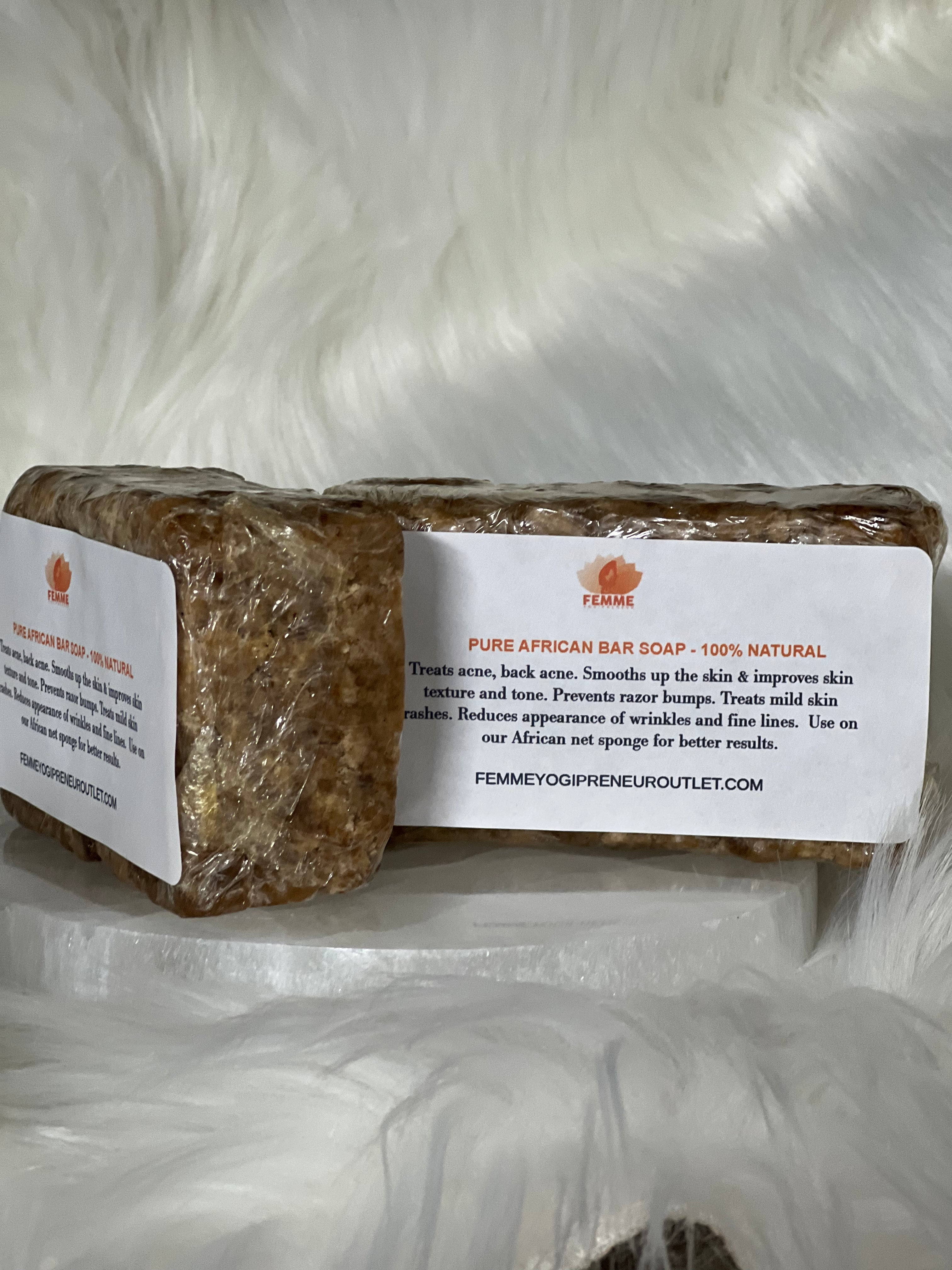 Pure African Black Soap