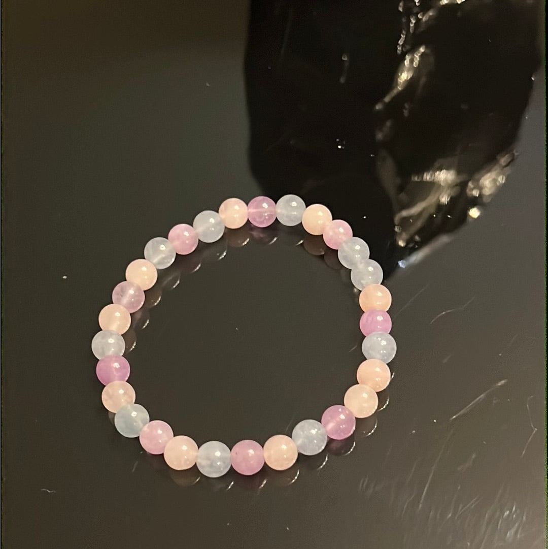 Purple Morganite Bracelet