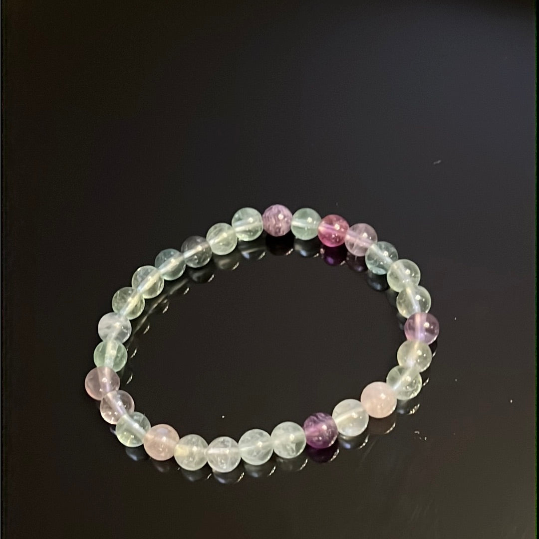 Rainbow Fluorite Bracelet