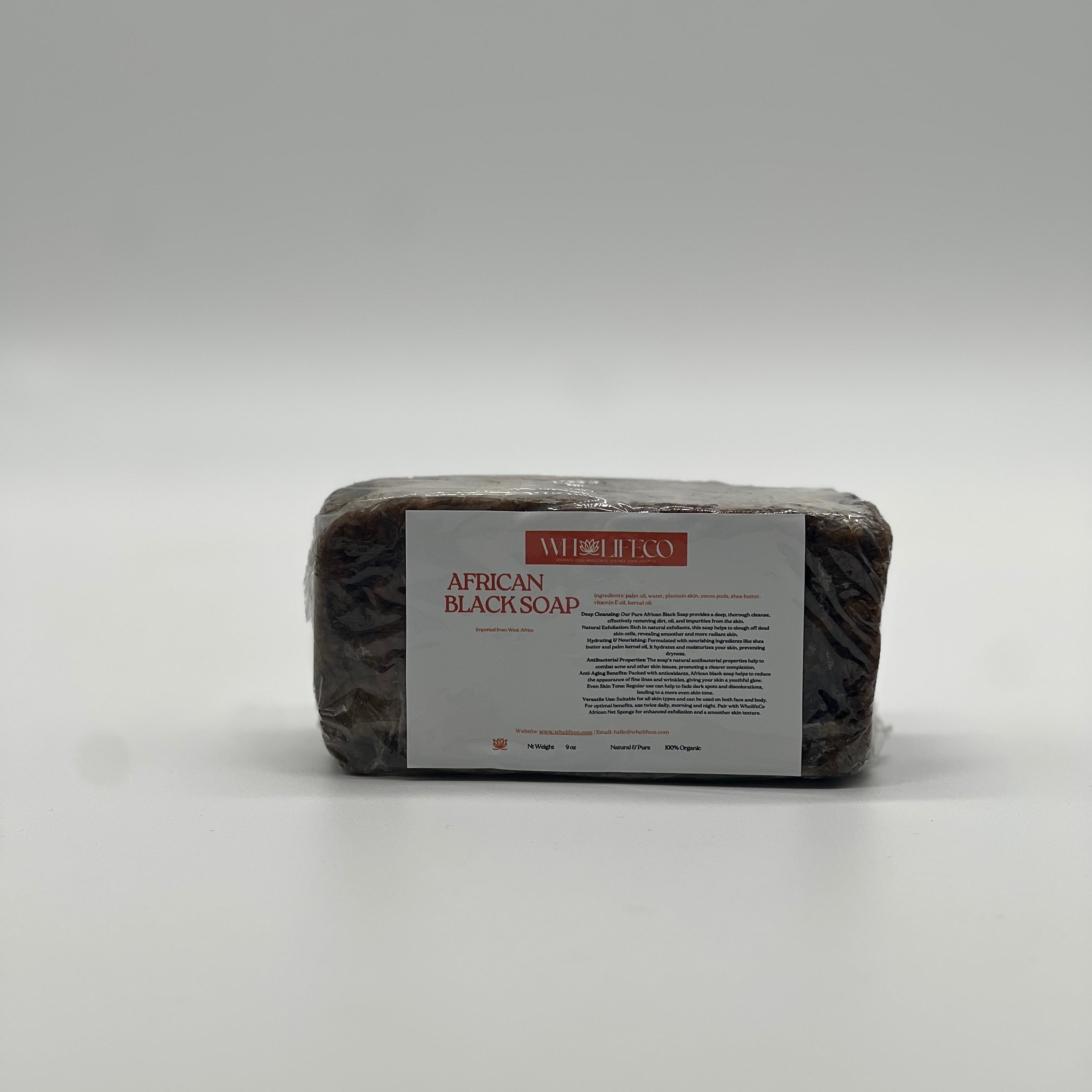 Pure African Black Soap