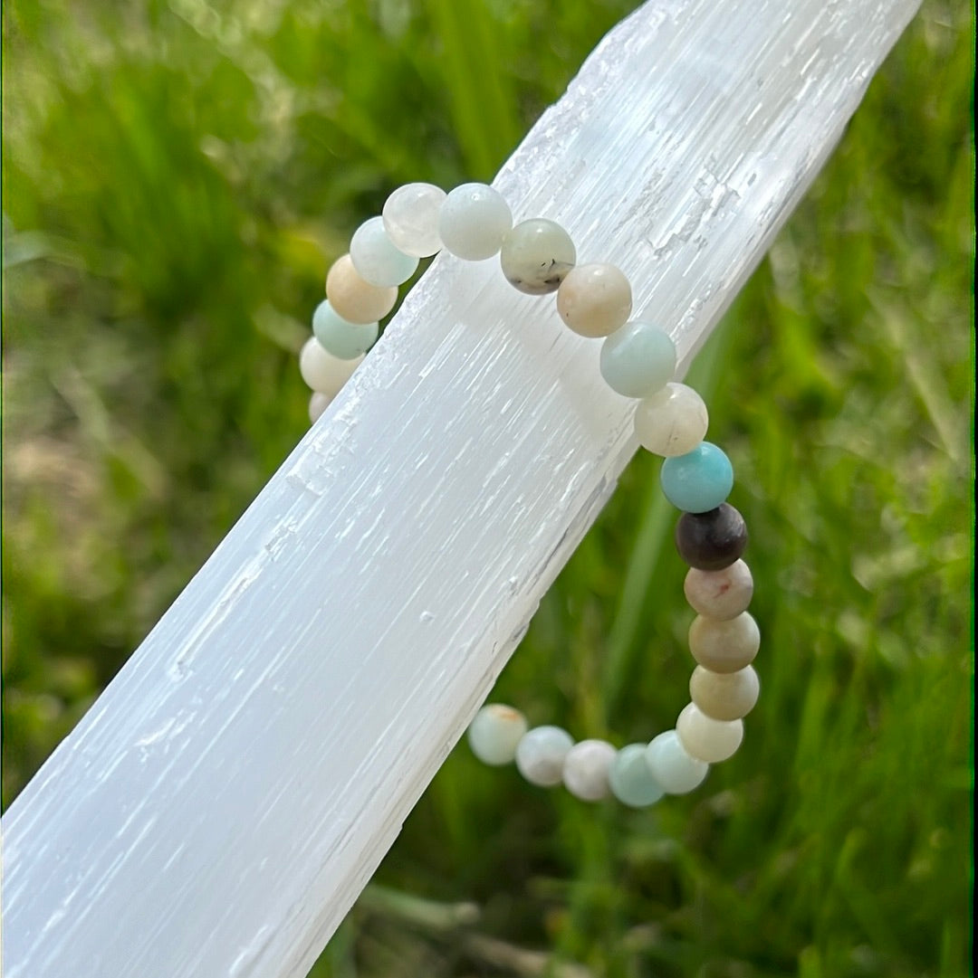 Mixed Amazonite Stone Bracelet