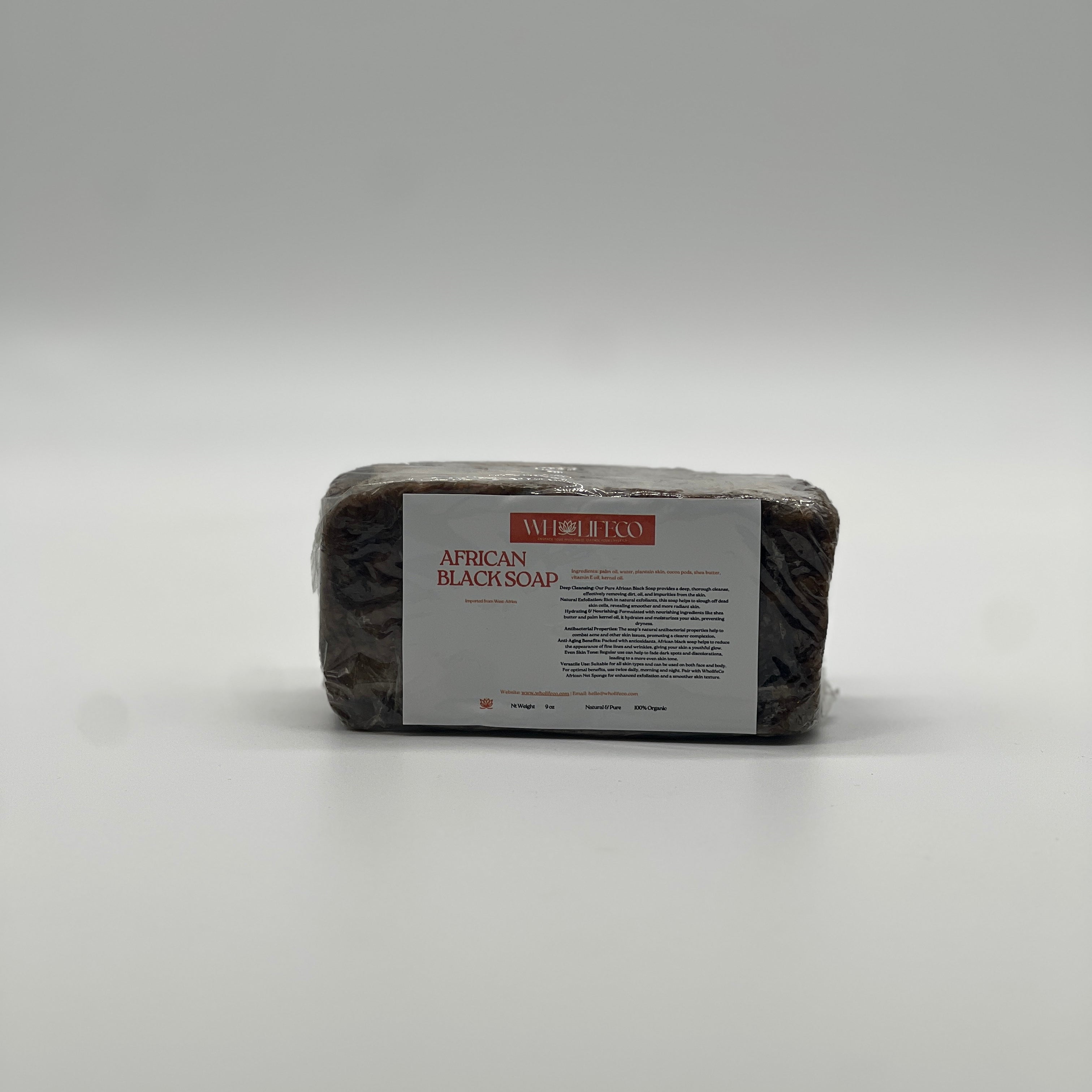 Pure African Black Soap