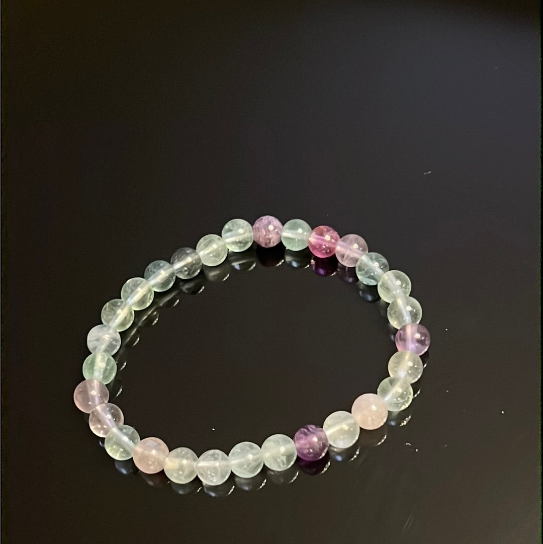 Rainbow Fluorite Bracelet