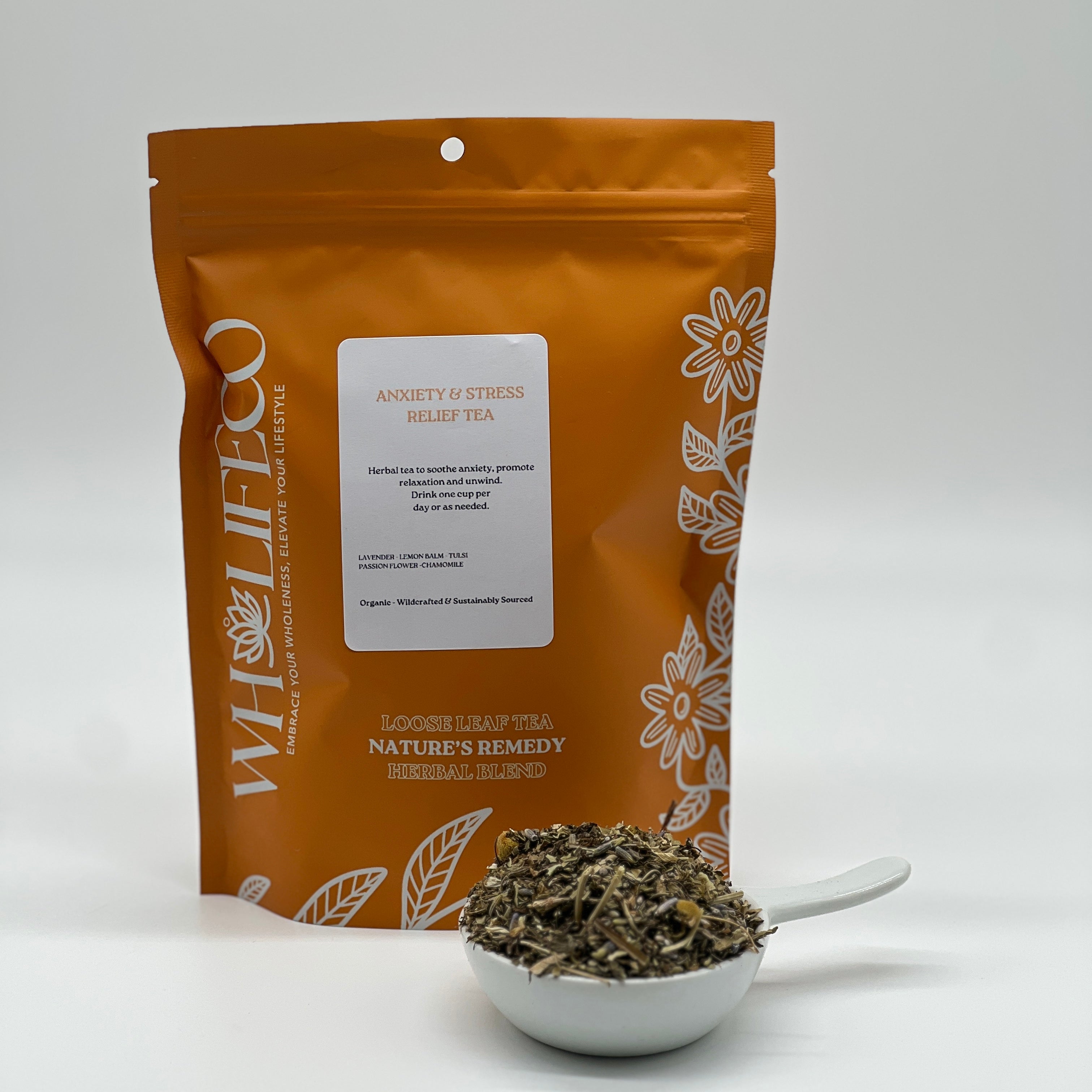 Anxiety & Stress Relief Tea - Organic