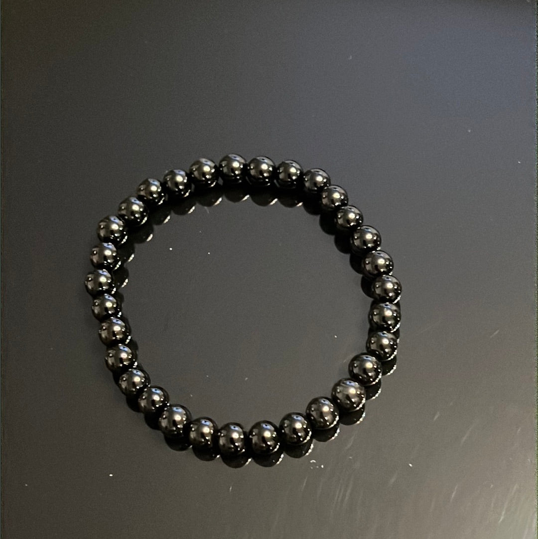 Black Agate Stone Bracelet