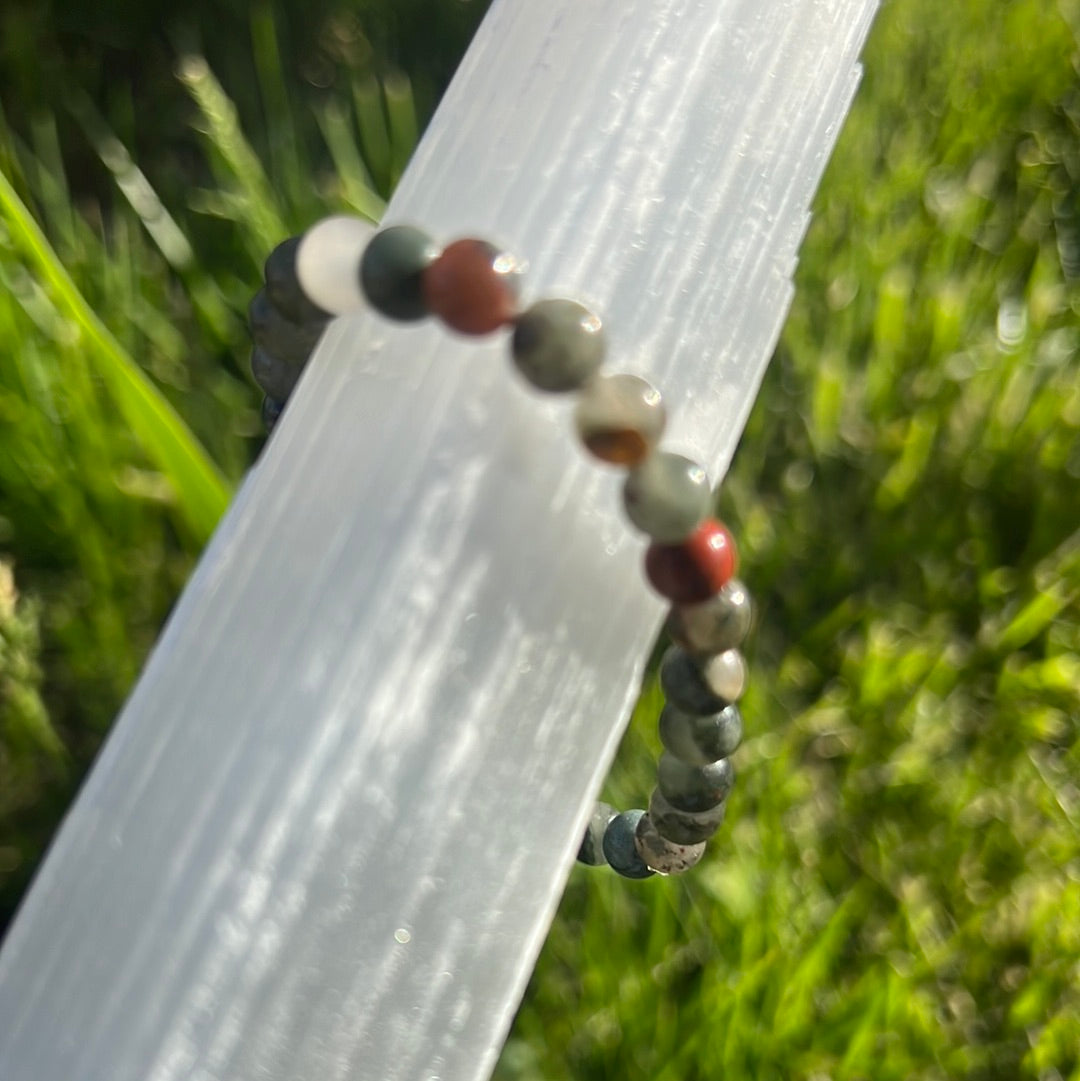 African Bloodstone Bracelet