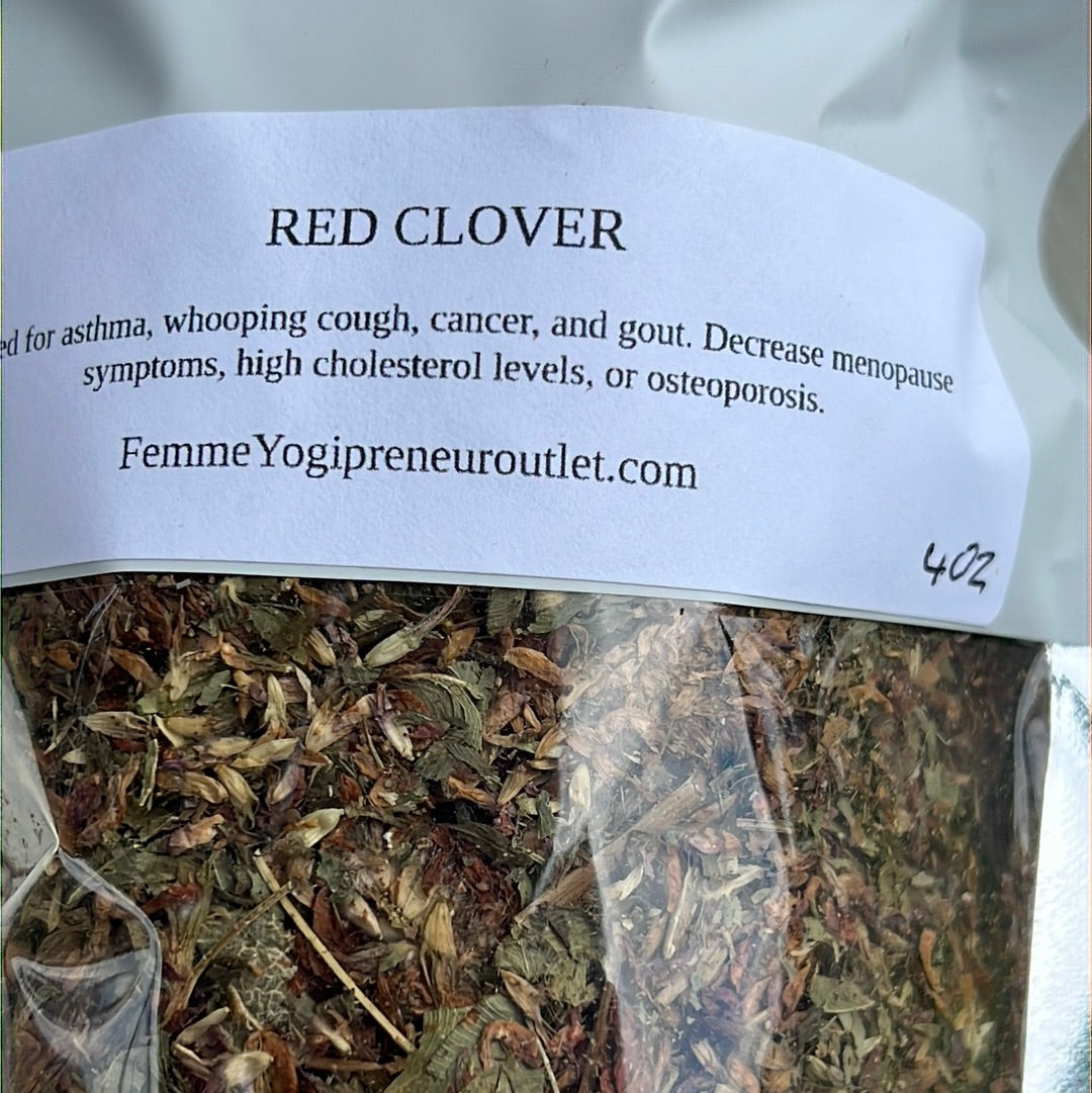 Red Clover Tops - Organic