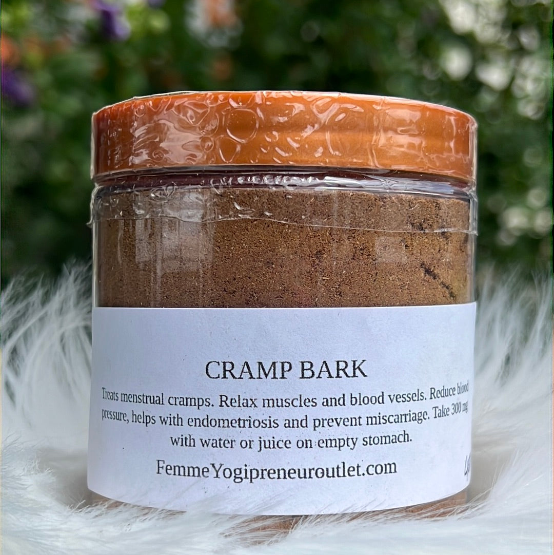 Wildcrafted Cramp Bark Powder for menstrual cramps