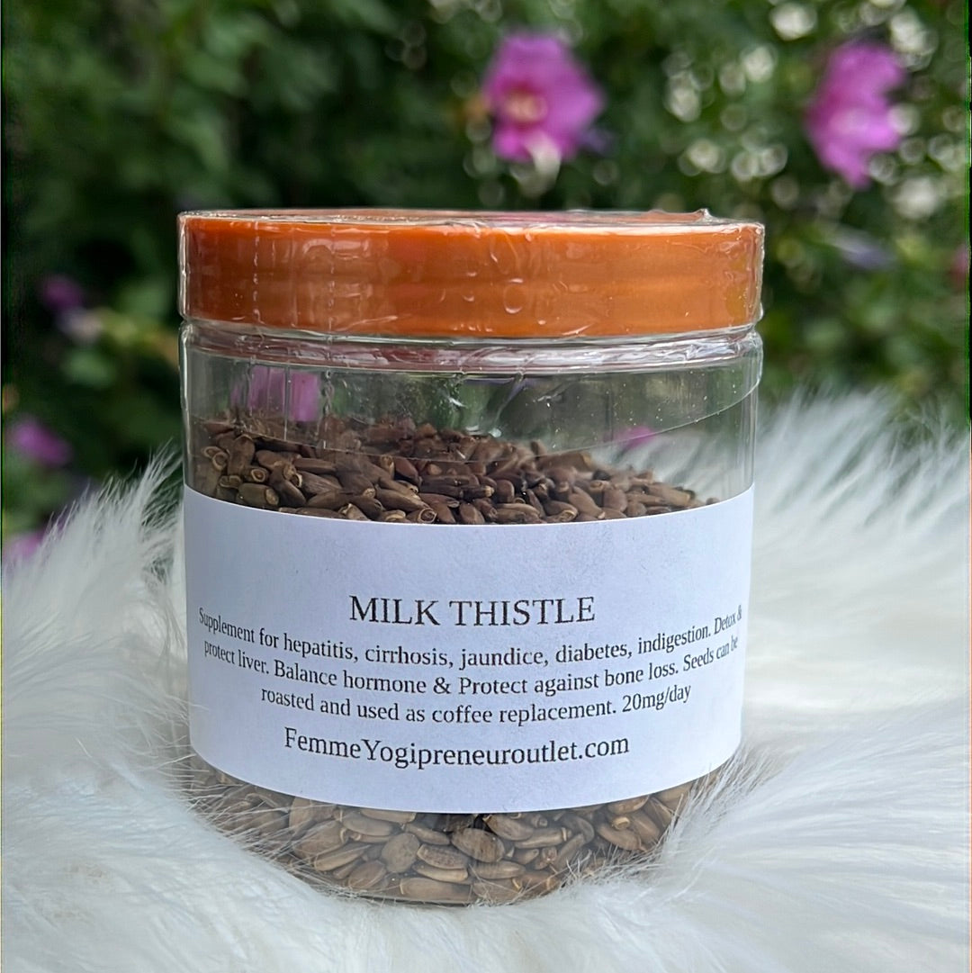 Whole Milk thistle seed