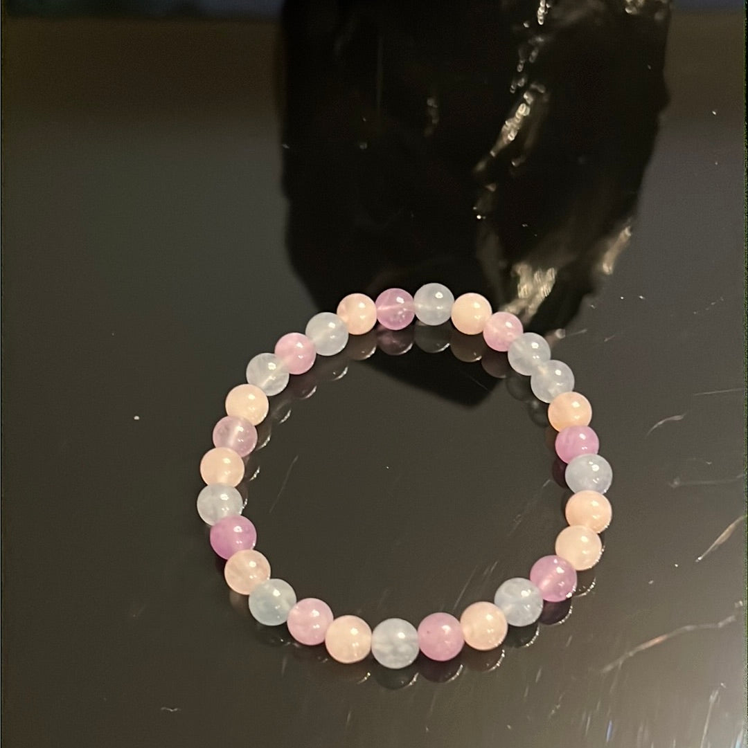 Purple Morganite Bracelet