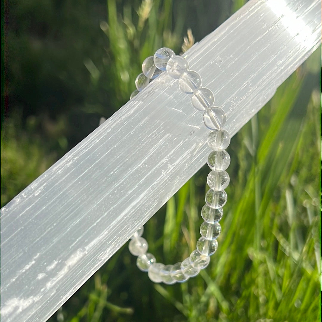 Clear Quartz Stone Bracelet