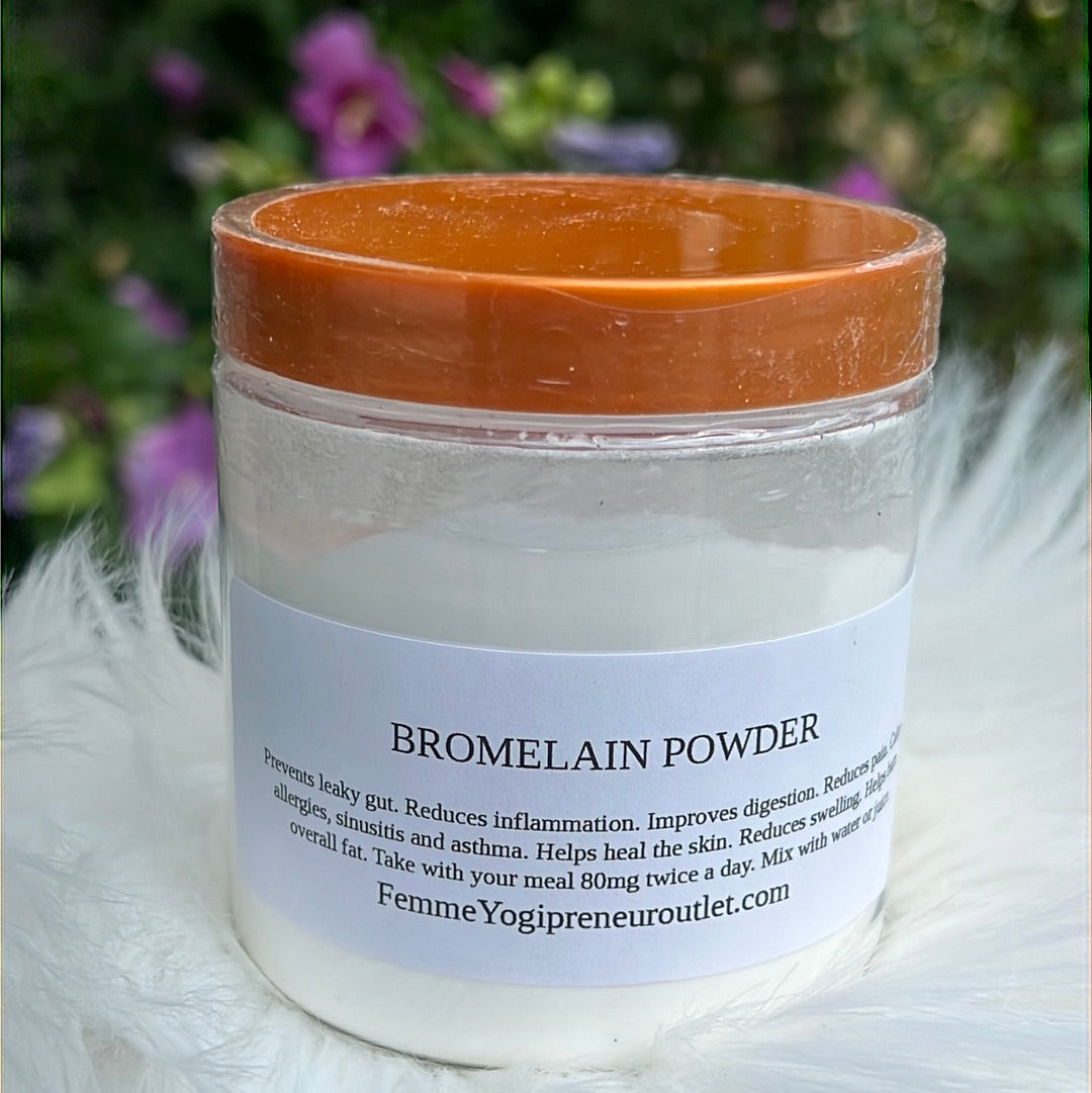 bromelain powder, extract from pineapple 