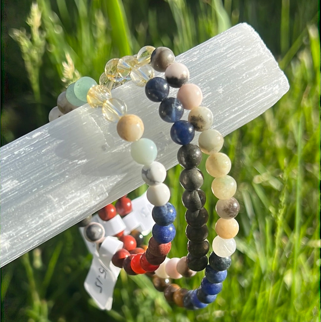 Intentionally Made Jewelry - Mixed Stones Bracelets