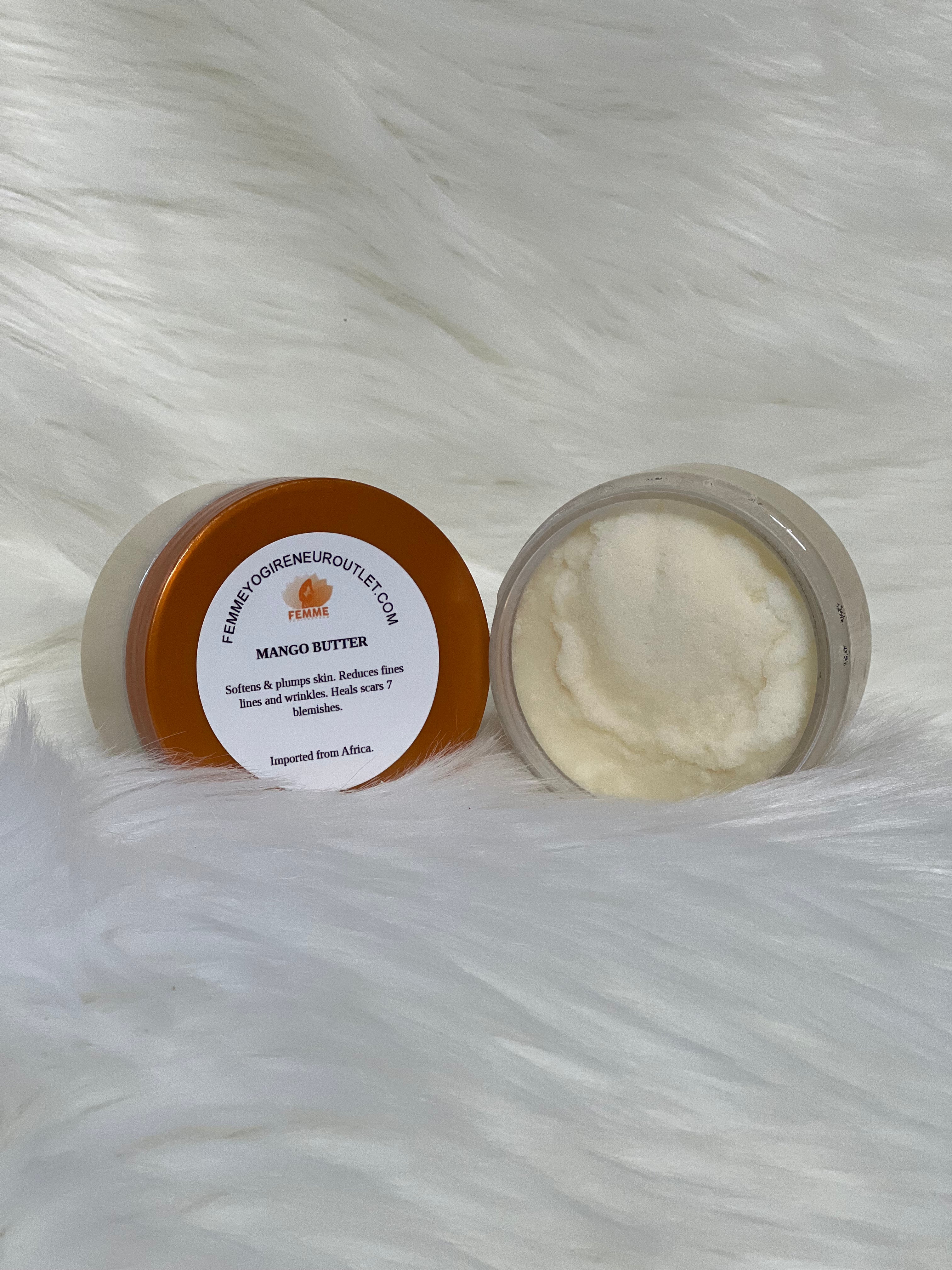 Mango Body Butter - Raw & Natural