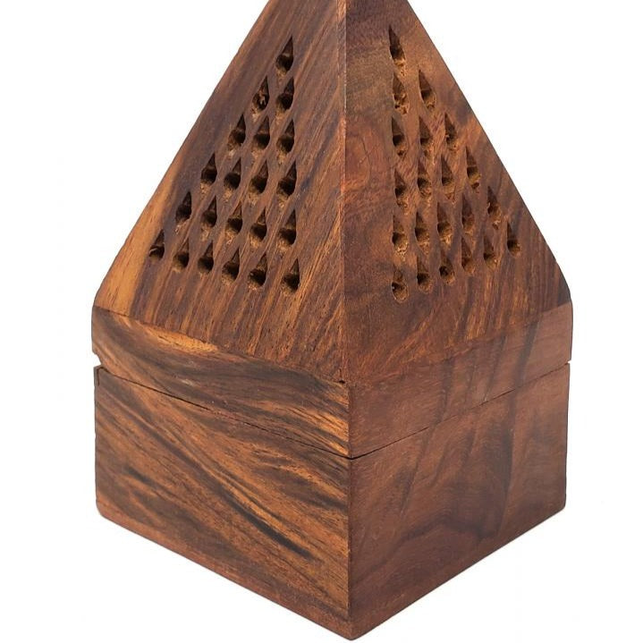 wooden incense burner for home