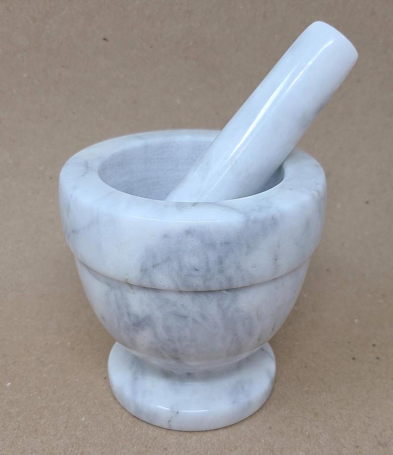 Marble Mortar & Pestle