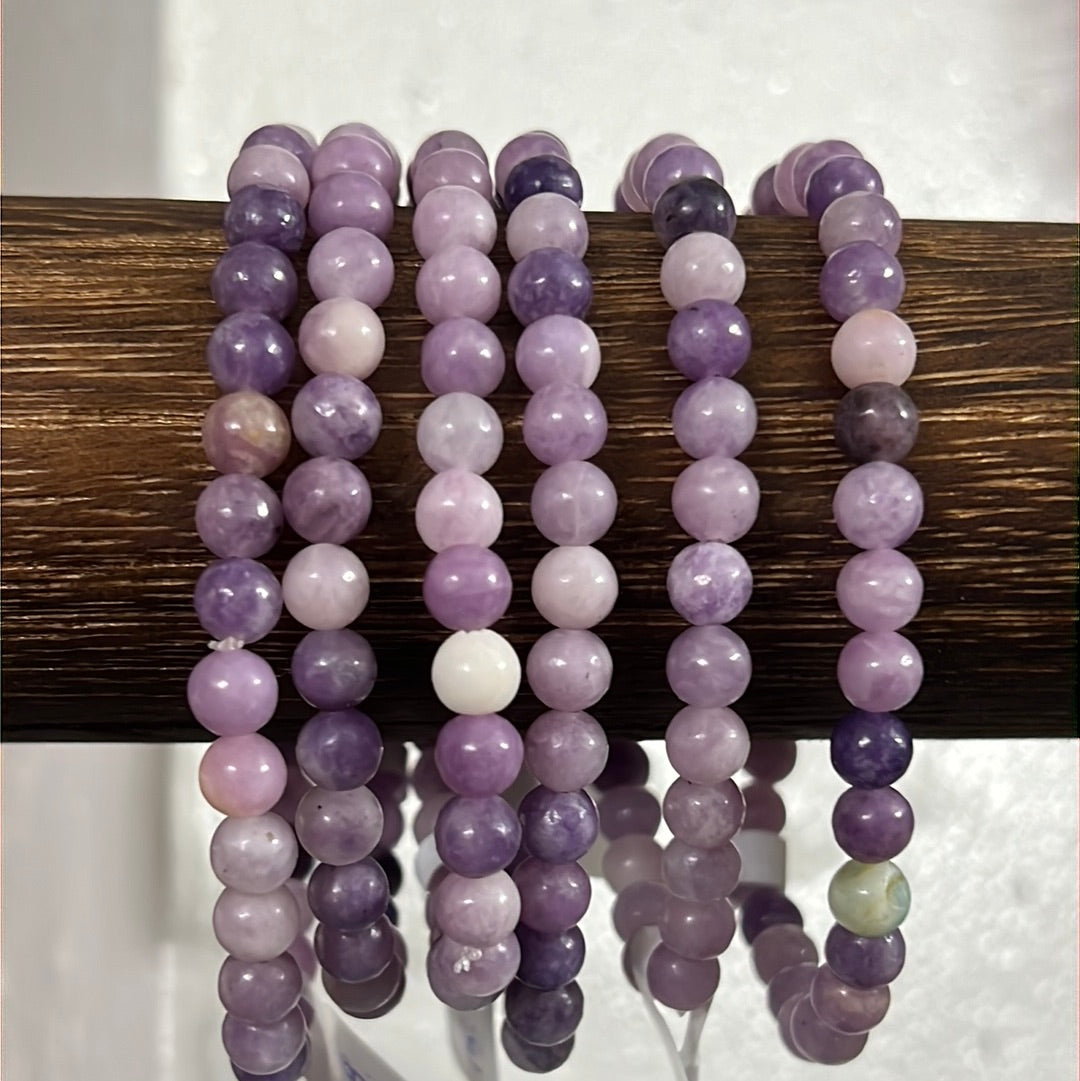 Lepidolite Crystal Bracelet