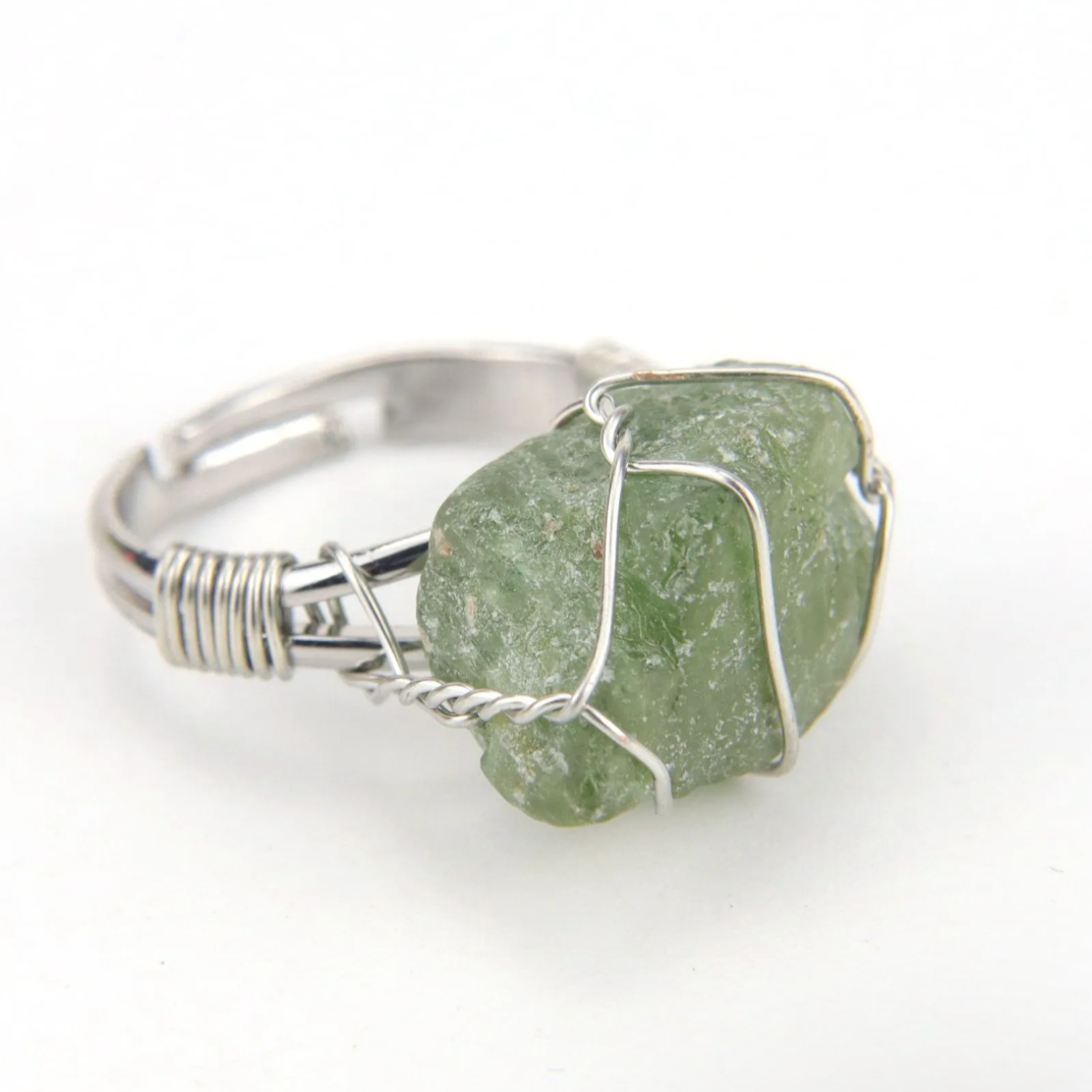 green aventurine ring