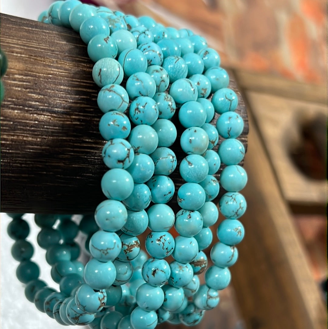 Turquoise Gemstone Bracelet