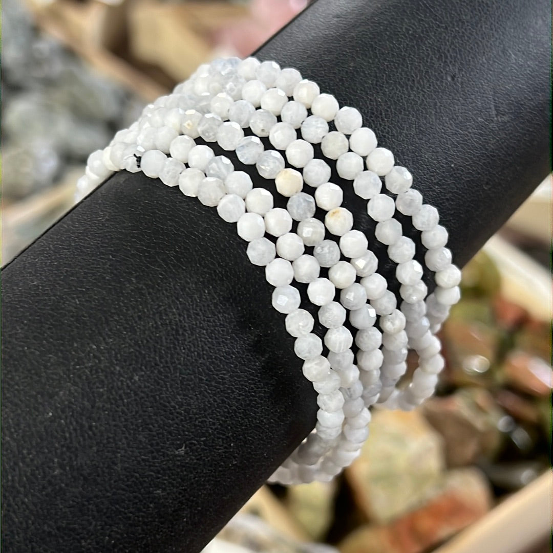 Moonstone Bracelet- Faceted