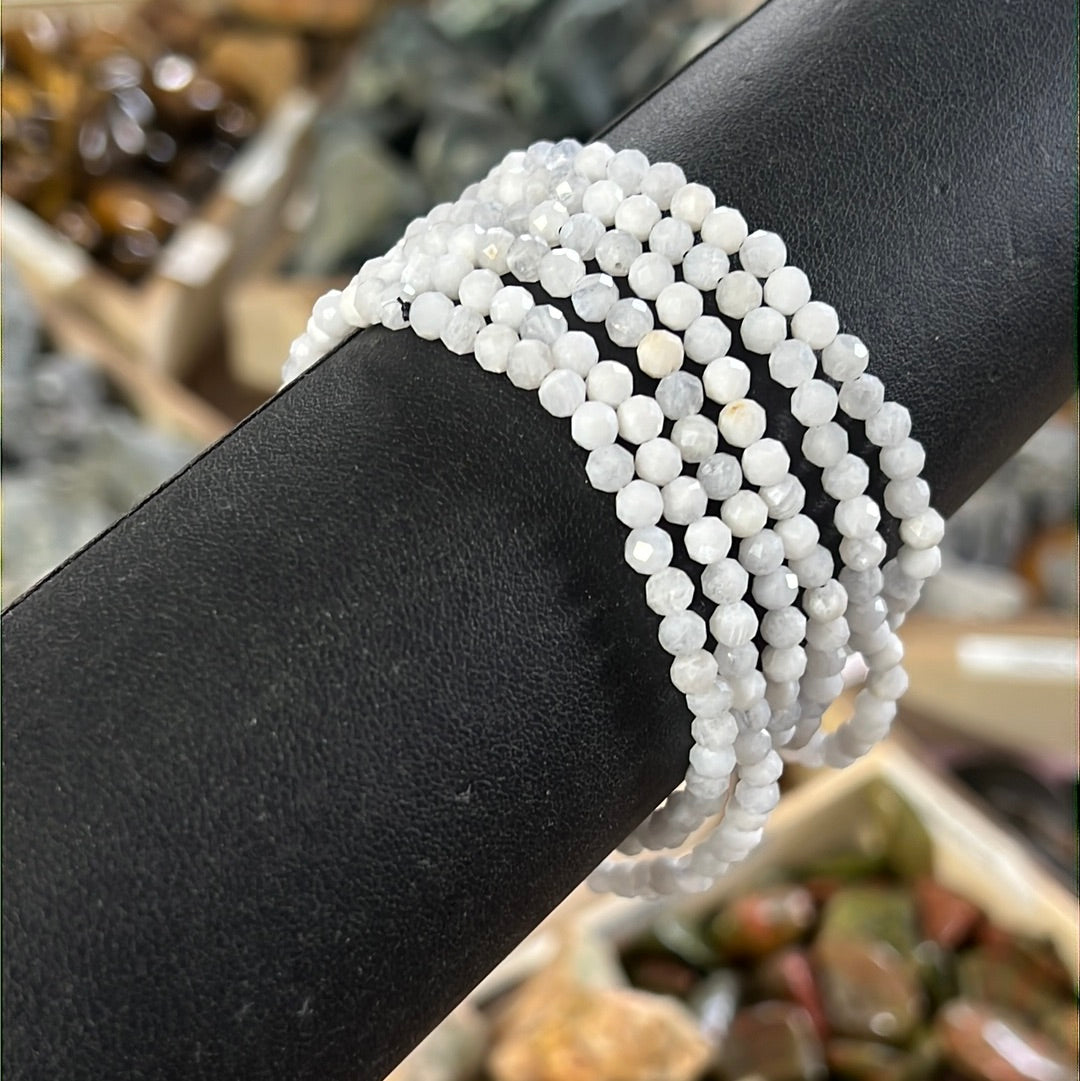 Moonstone Bracelet- Faceted