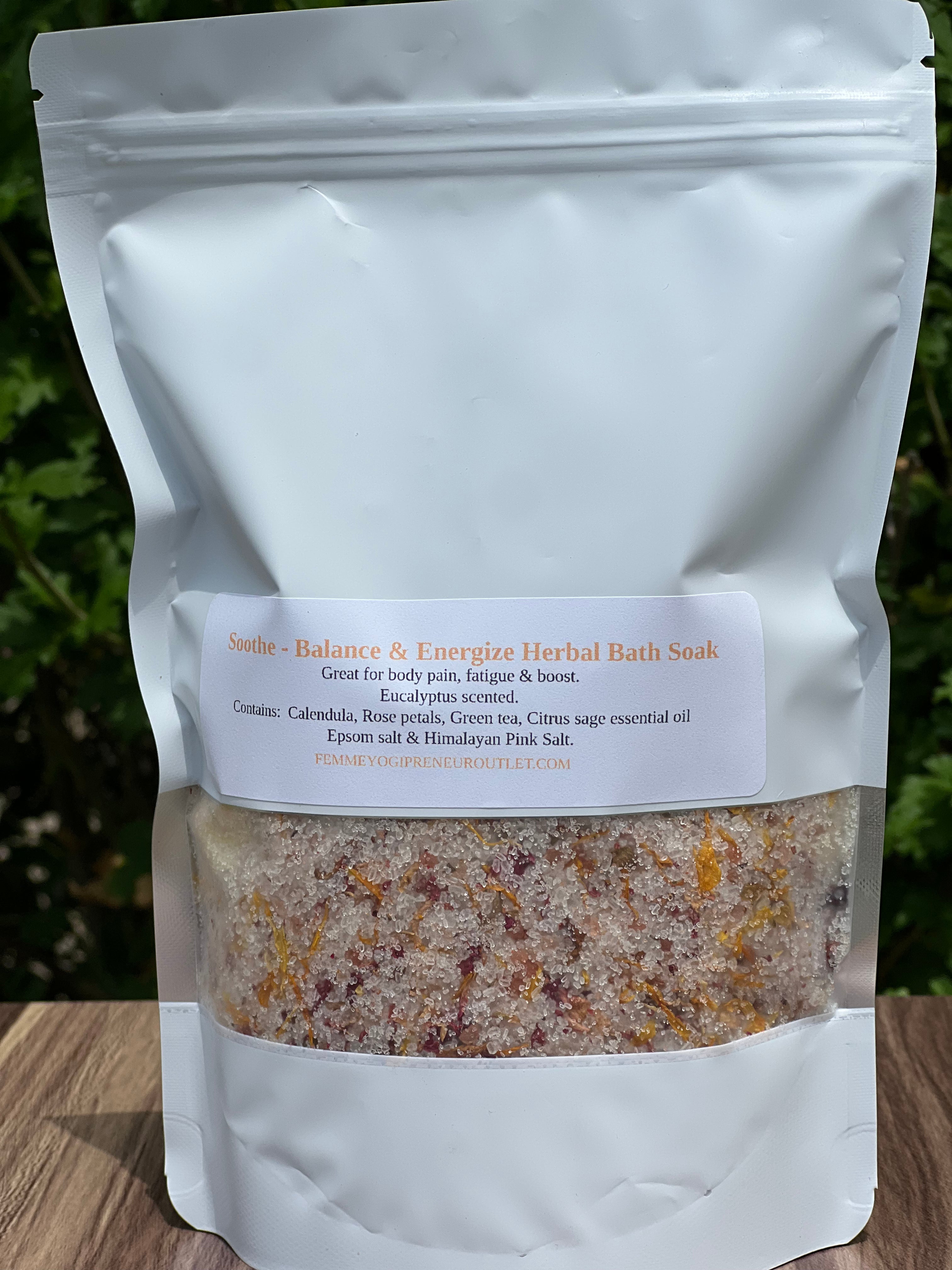 Soothe - Balance & Energize Herbal Bath Soak