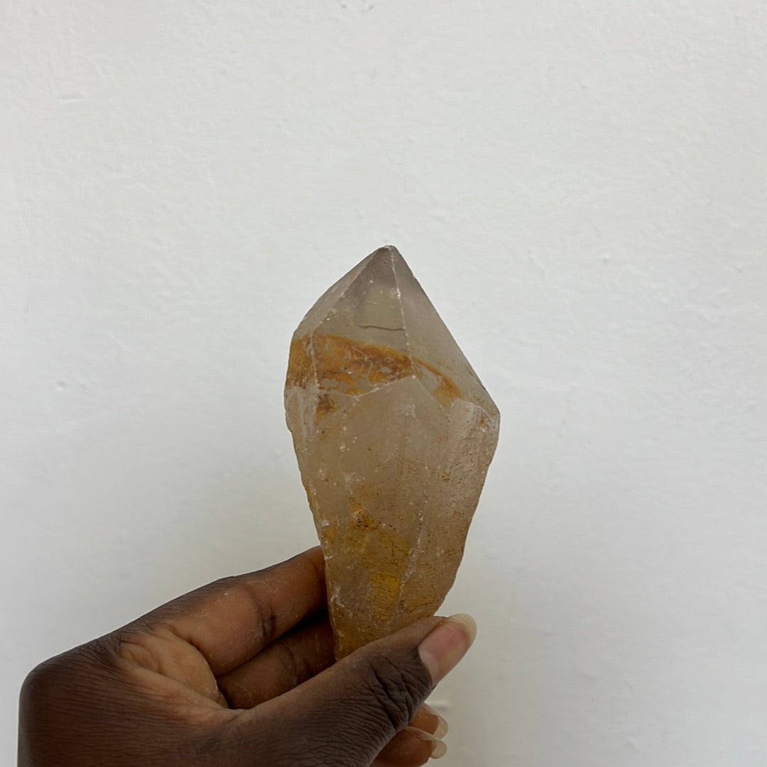 Raw Smoky Quartz Crystal point