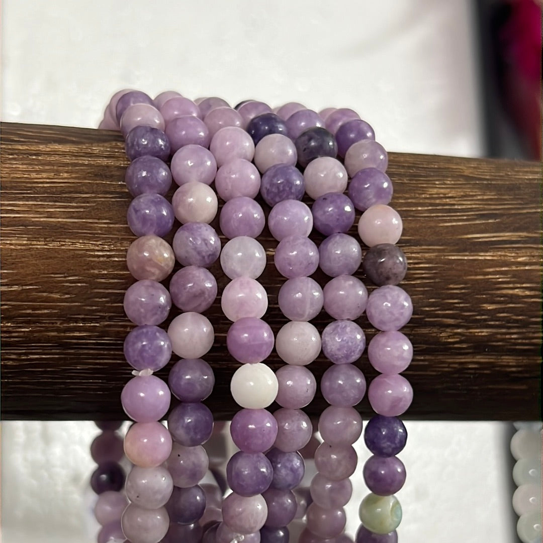 Lepidolite Crystal Bracelet