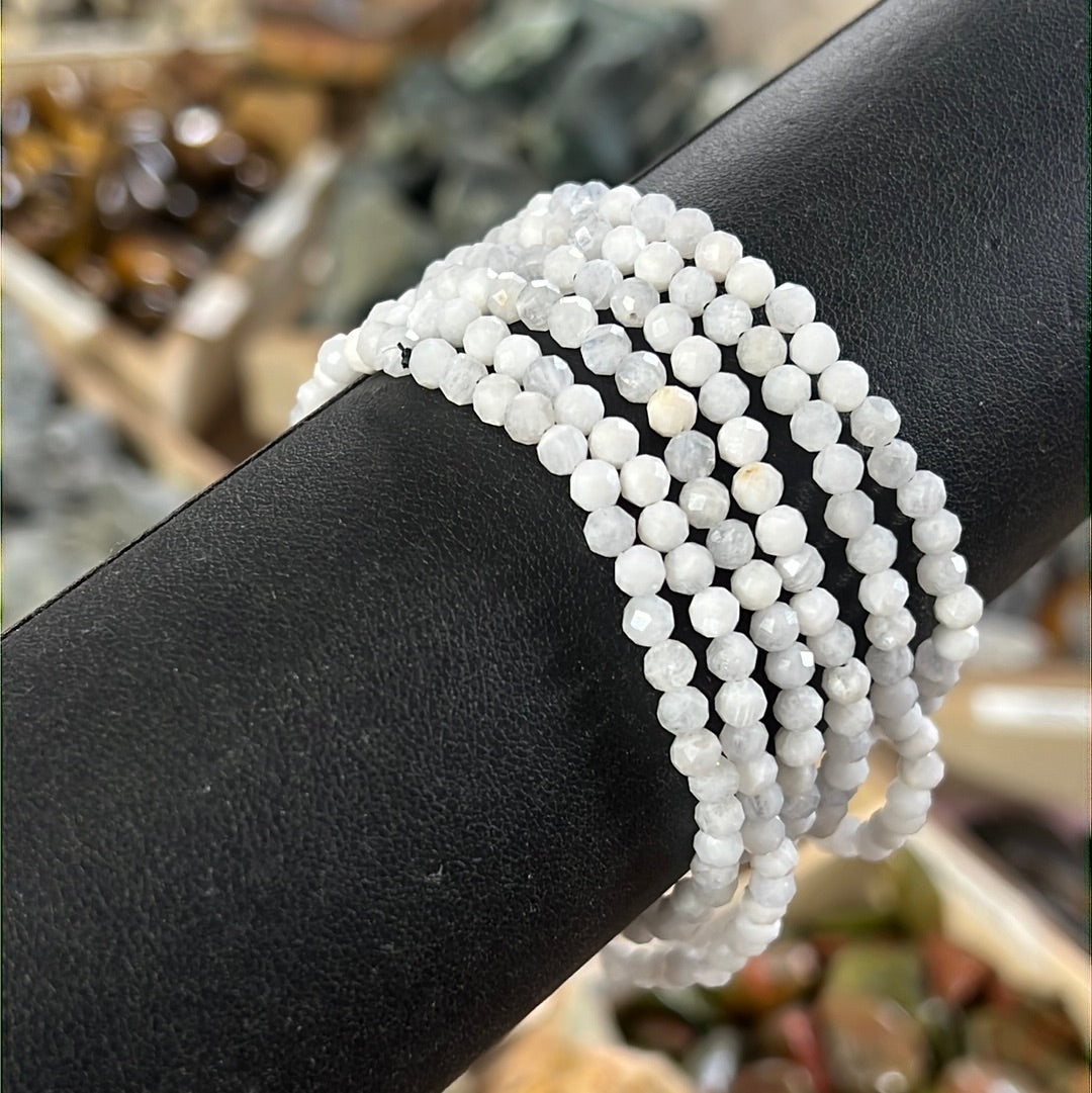 Moonstone Bracelet- Faceted