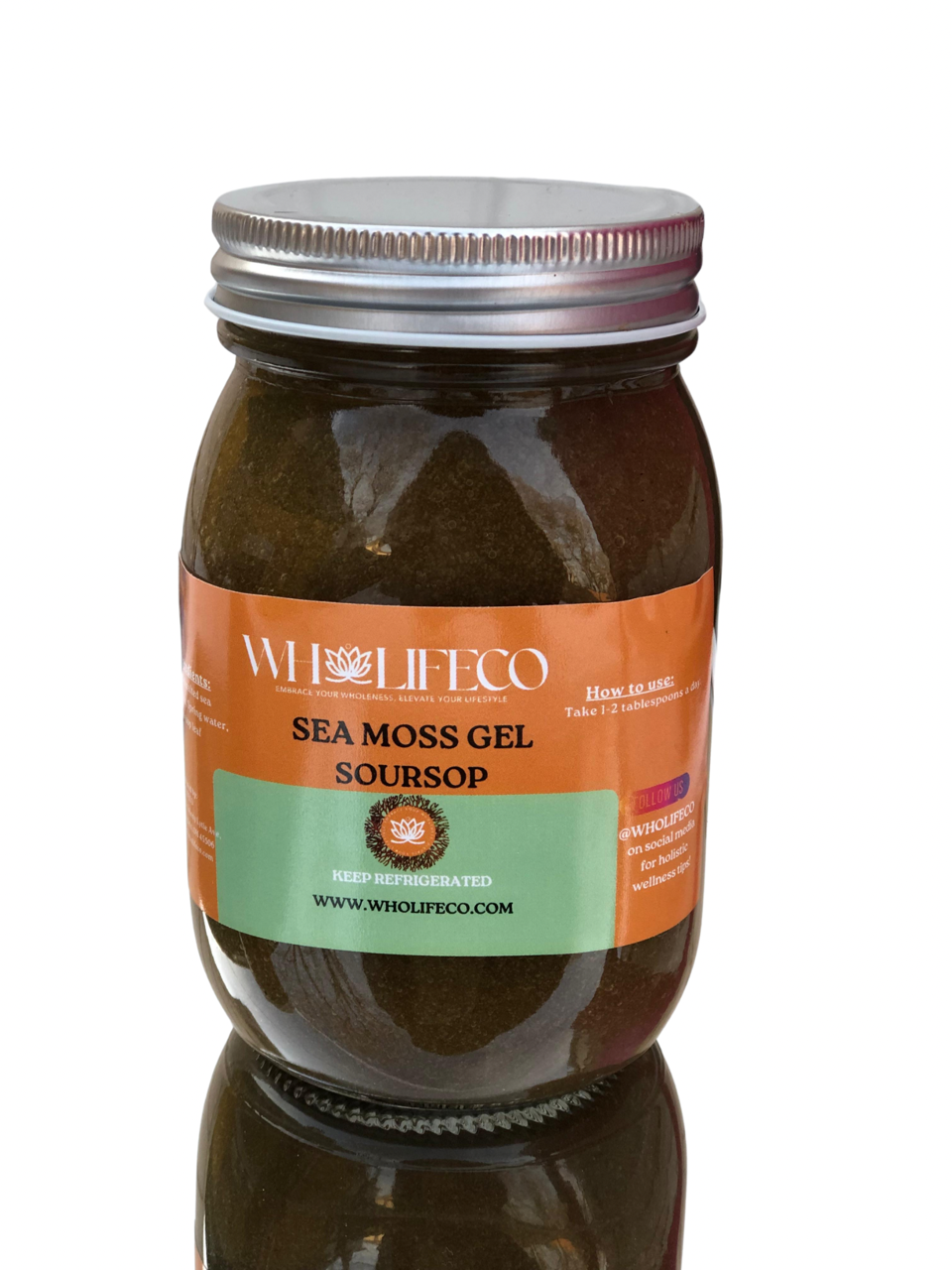 Soursop Sea Moss Gel