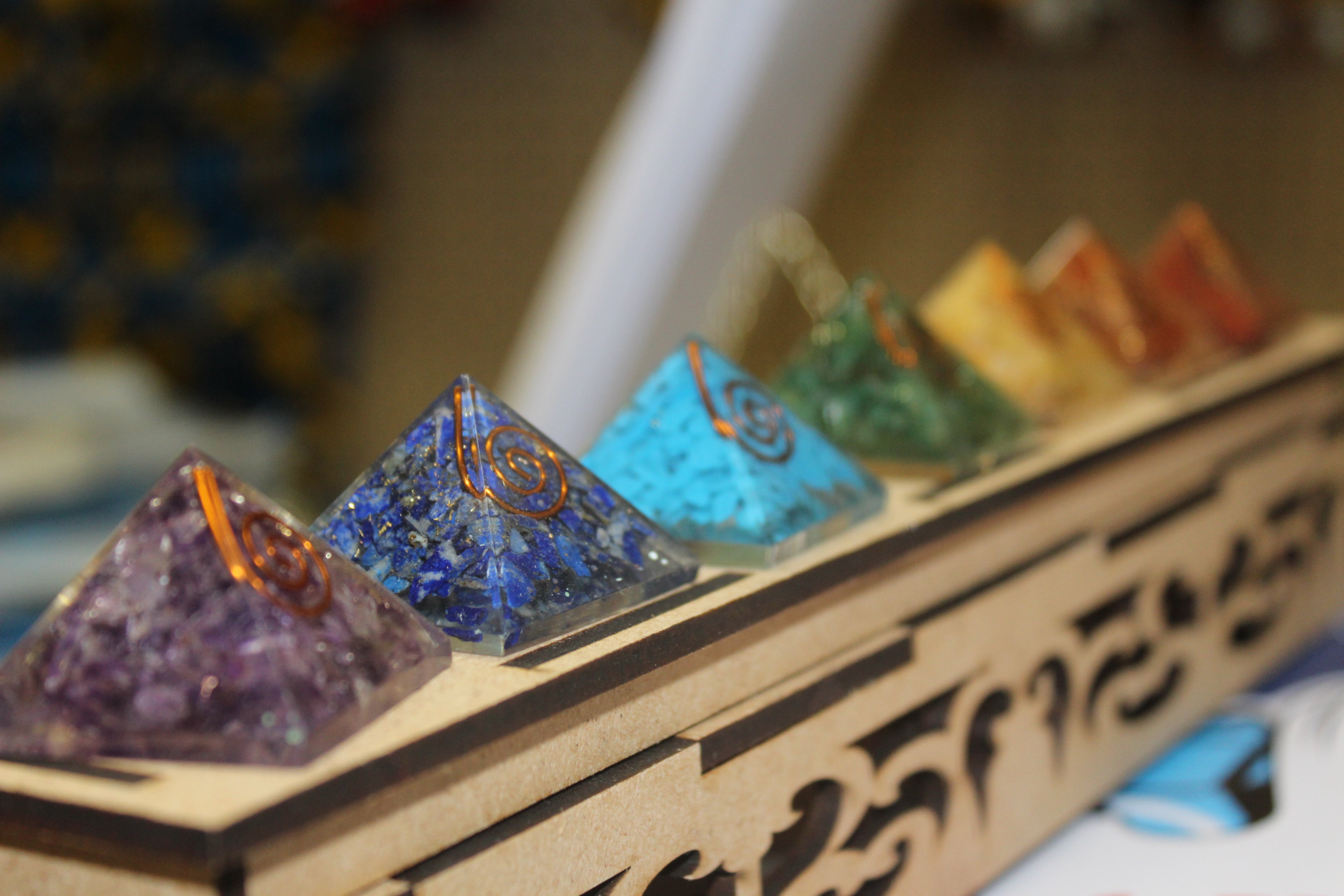 Chakra engraved stones | Meditation stones