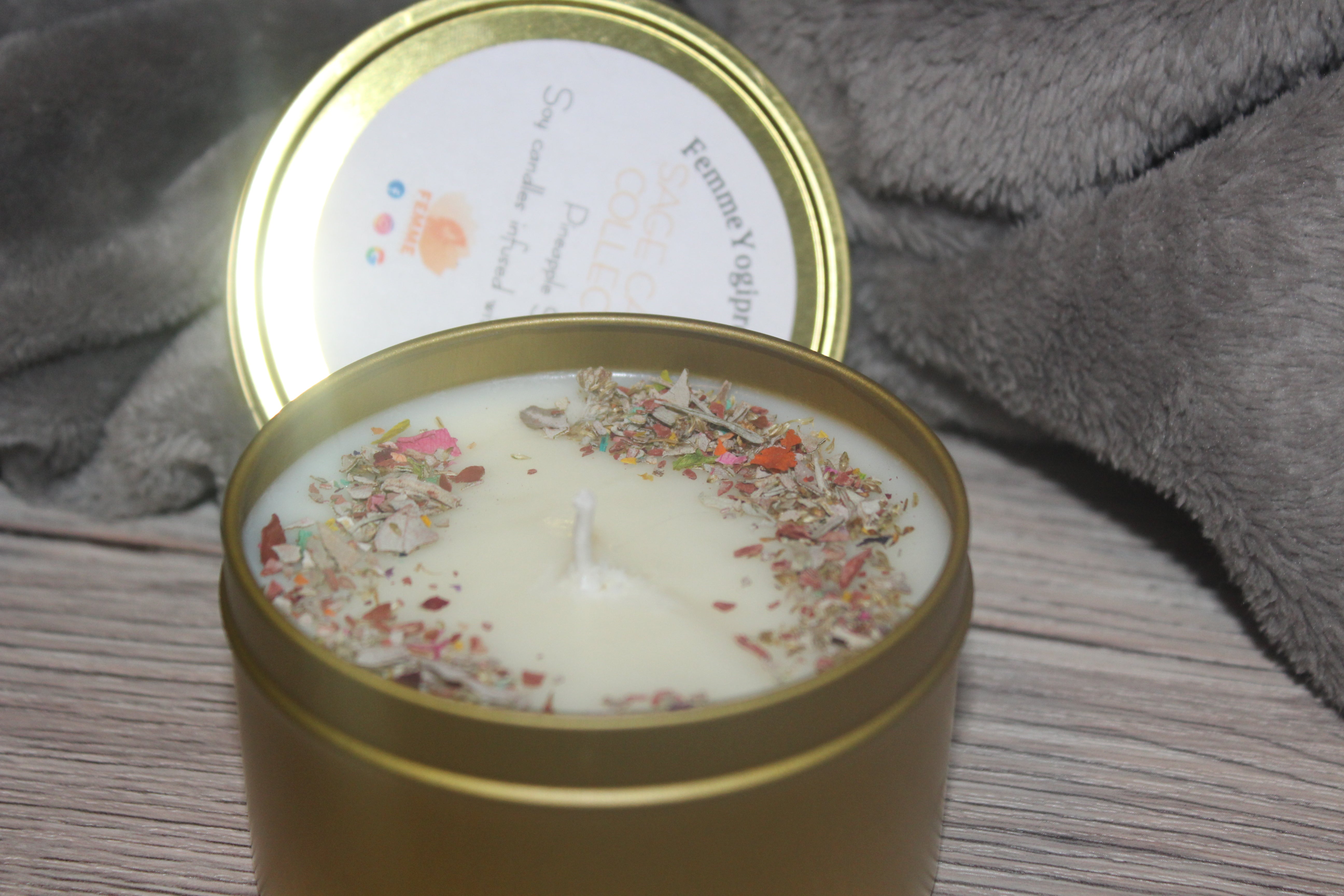 organic soy candles