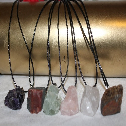 natural crystal necklace for men