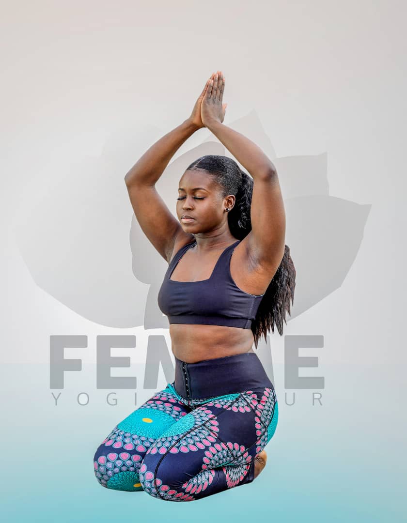 african yoga top