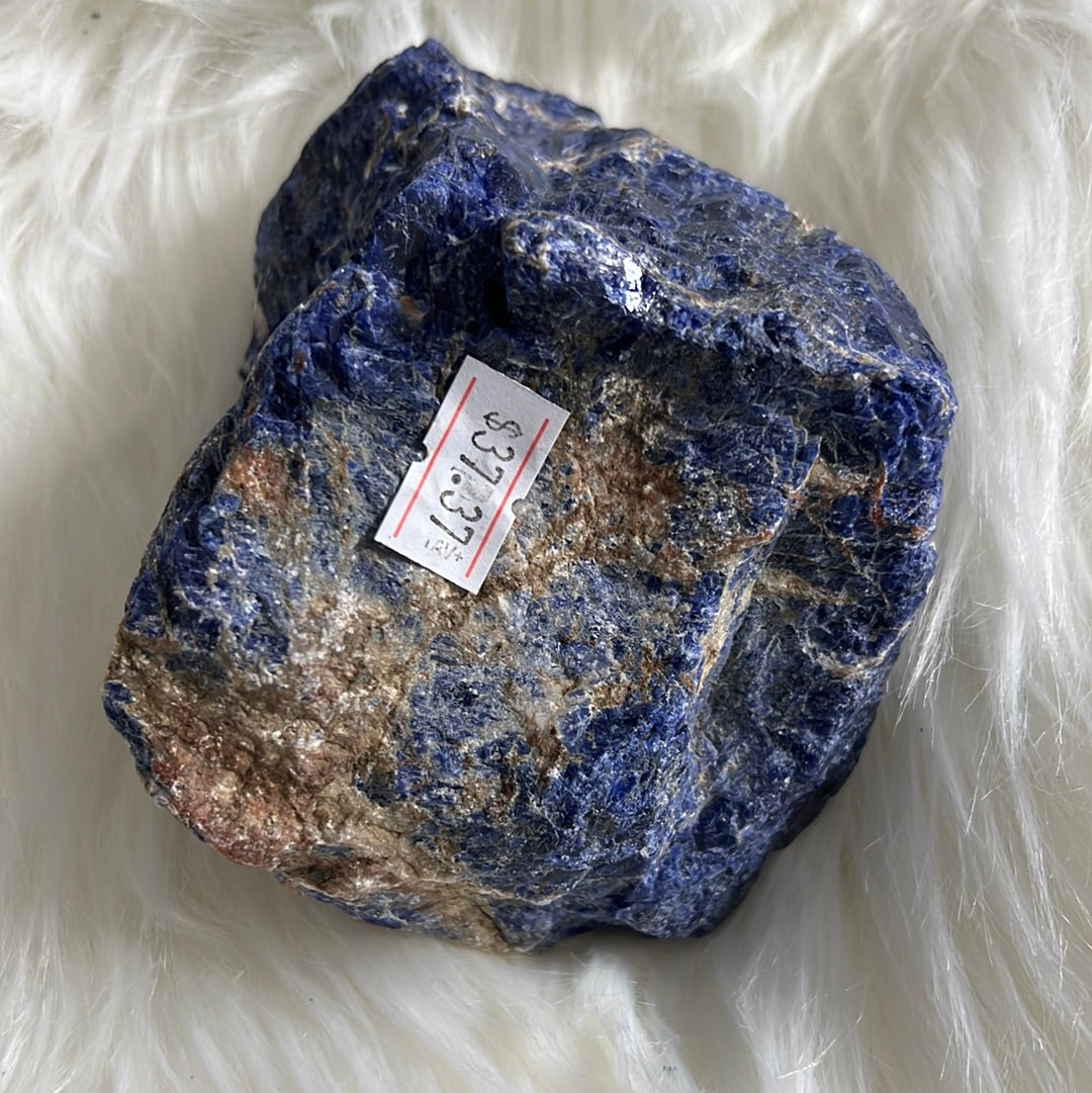 Jumbo Sunset Sodalite - Raw healing stone