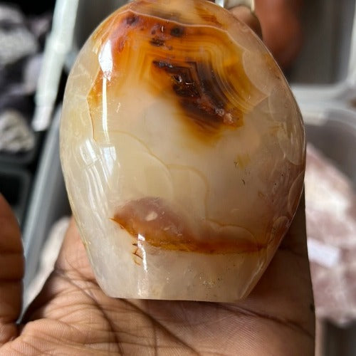 pretty carnelian healing stone