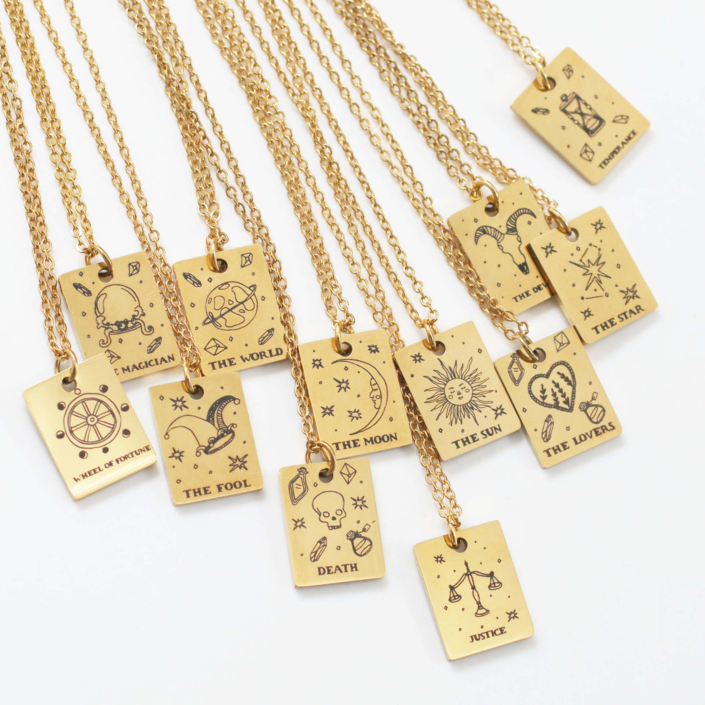 the star tarot card necklace 