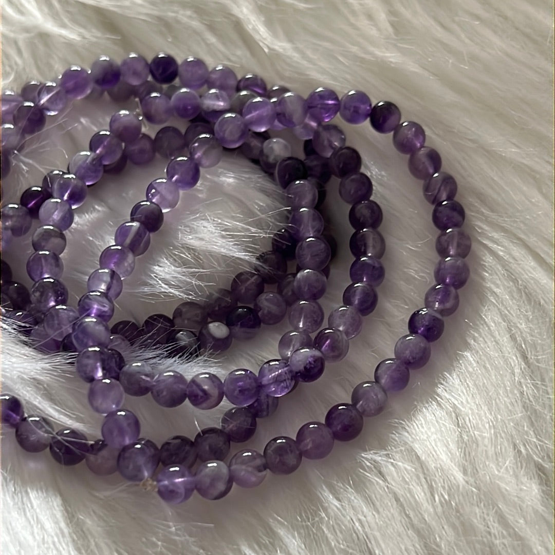 Genuine Amethyst  bracelet