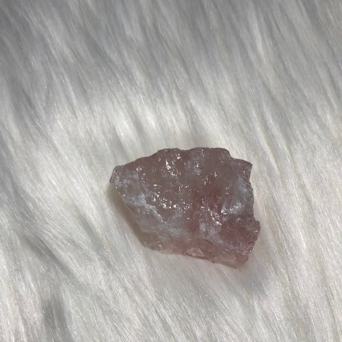 raw authentic rose quartz