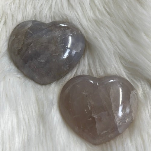 blue rose quartz stones