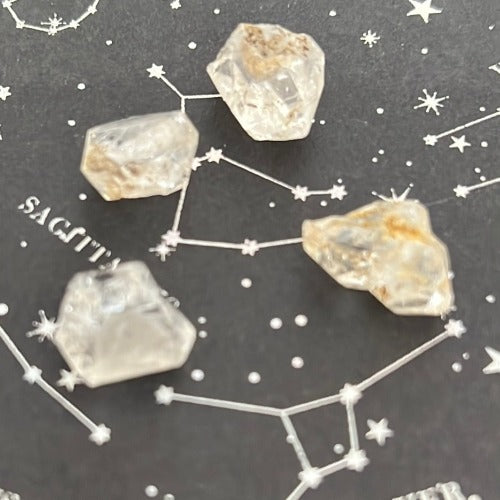 natural raw diamonds quartz