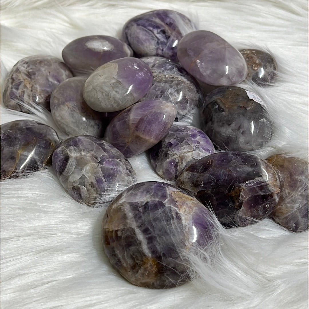 Amethyst Tumble Worry stone