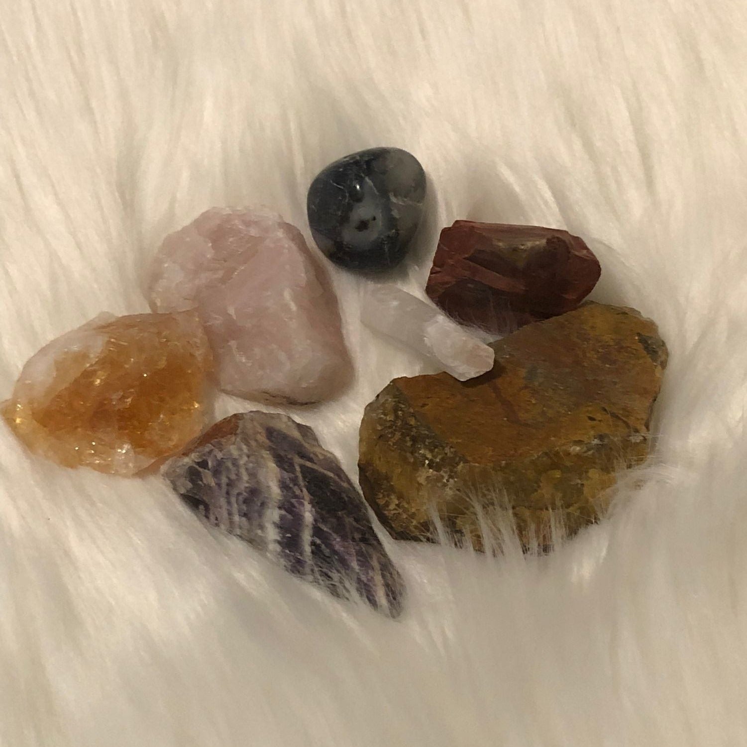 7 chakra healing stones