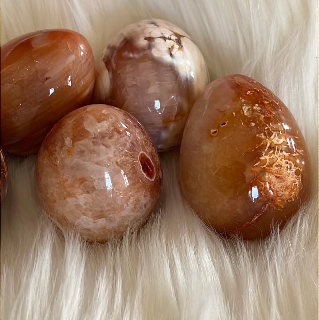 pretty carneliean crystal